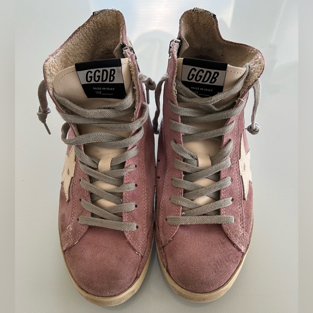 Pink Golden Goose Sneakers